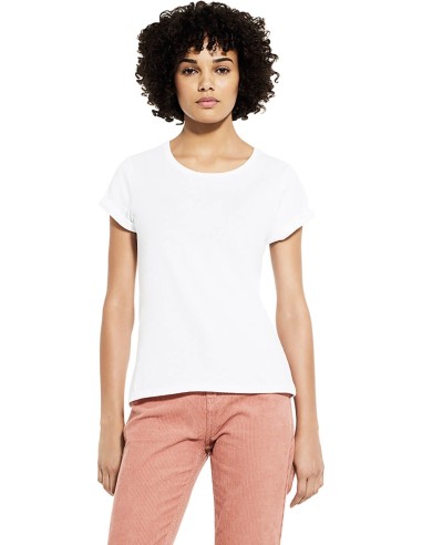 E-EP12-WOMEN'S ROLLED SLEEVE T-SHIRT